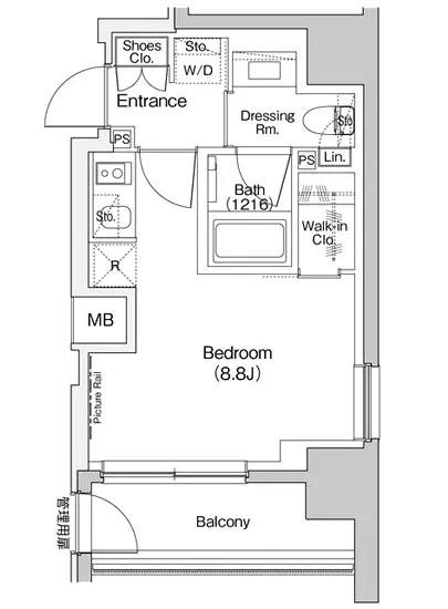ザ・パークハビオ入谷 1006