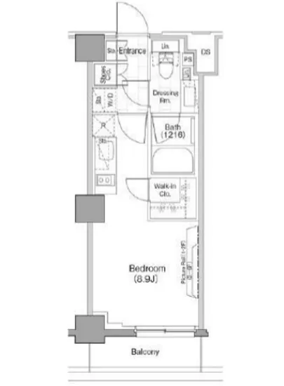ザ・パークハビオ新宿 618
