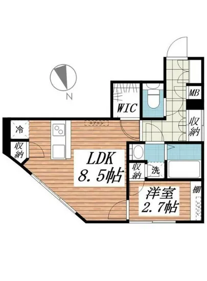 クリアル新宿山吹町 401