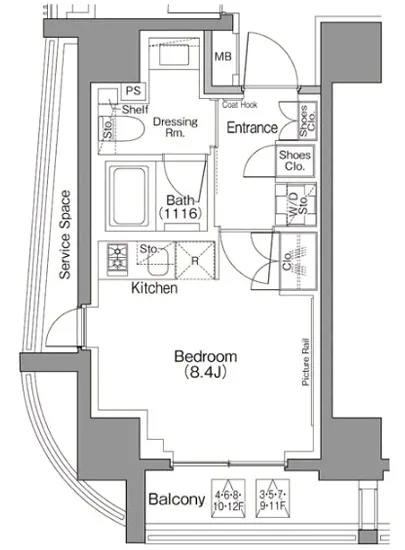 ザ・パークハビオSOHO南青山 1001