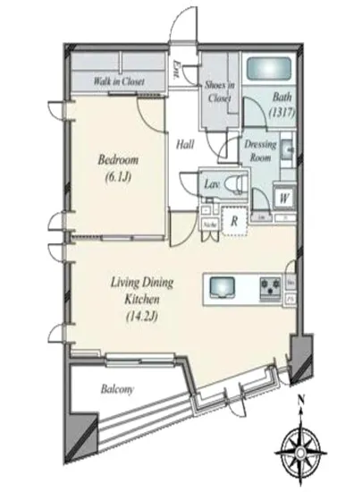 セントラルレジデンス番町シティタワー 5F