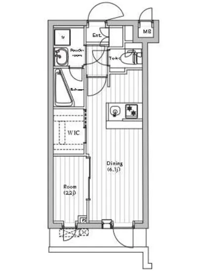 レジデンス東中野ガーデン 304