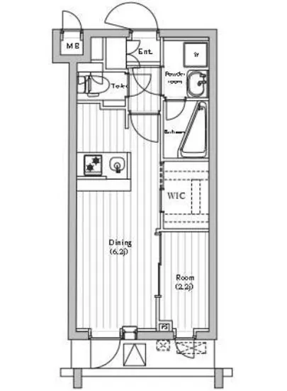レジデンス東中野ガーデン 307