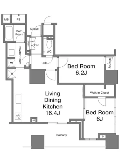 プラウド新虎通り 1104