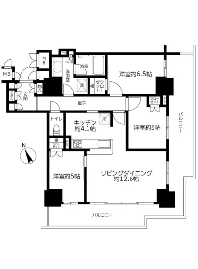 テラス東陽町ネクスタワー 3F