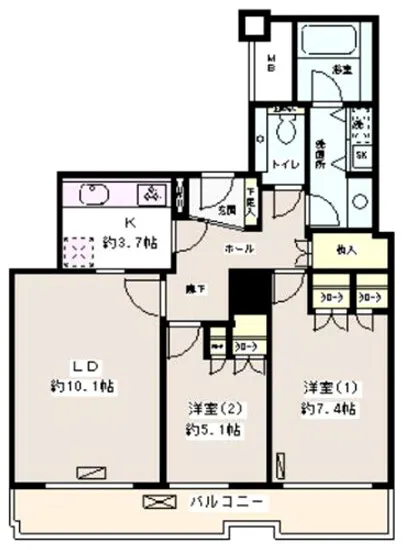 西早稲田パークタワー 305
