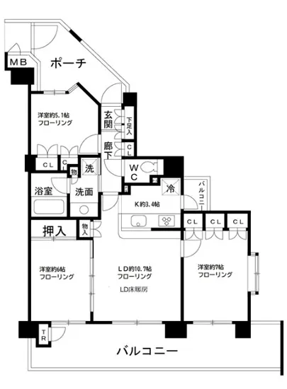 センシア山手大塚 713