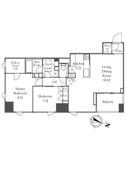 パークホームズ日本橋三越前ザレジデンス 10F