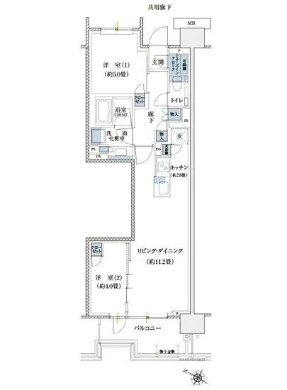 プラウド高田馬場 7F