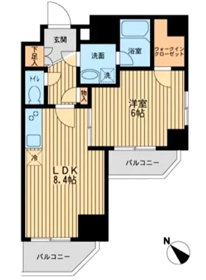 レジディア蒲田3 401