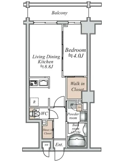 アーバンパーク綾瀬Duo 208