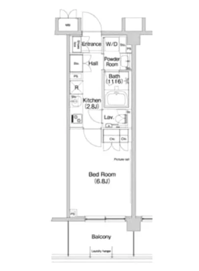 ヒューリックレジデンス新宿戸山 316