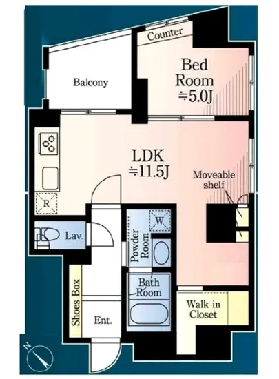 リージア天王洲 502