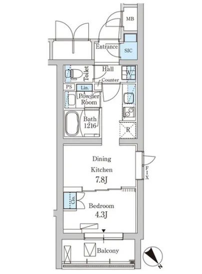 パークアクシス北千束MOCXION 210