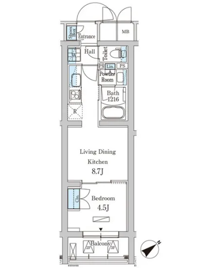 パークアクシス北千束MOCXION 303