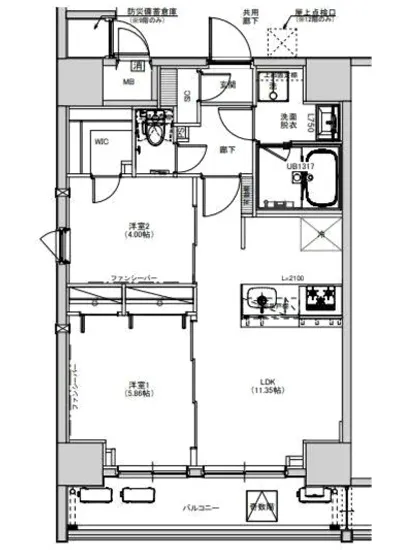 エスレジデンス綾瀬リヴィエ 901