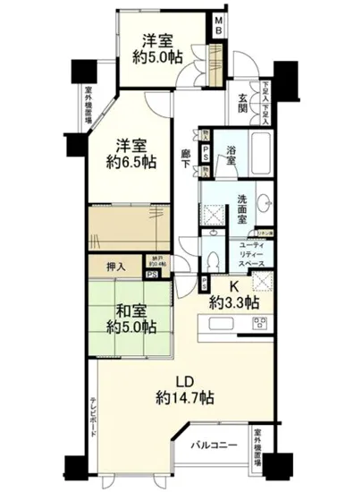 ヴィークコート市谷加賀町 2F