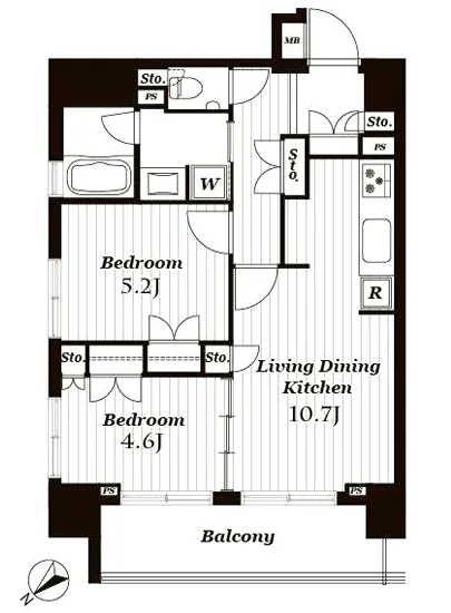 レフィール銀座フロント 12F