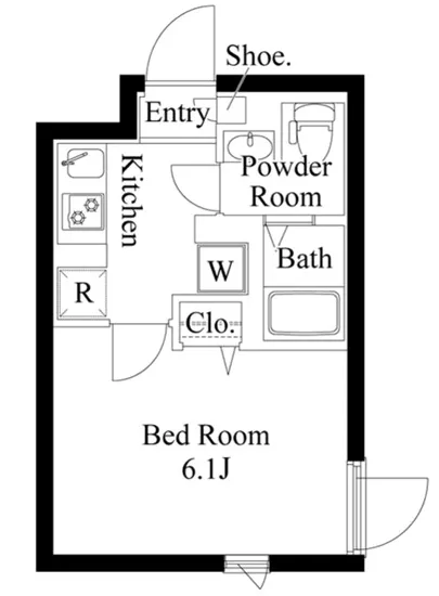 ザ・シティレジデンス神宮前 402