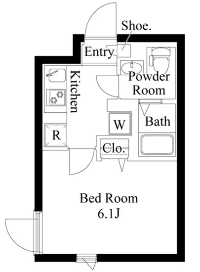 ザ・シティレジデンス神宮前 302