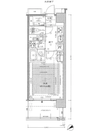 三田聖坂ガーデンレジデンス 816