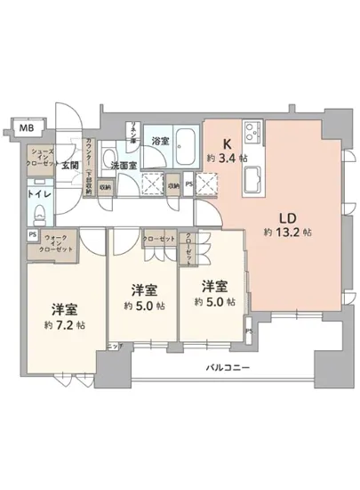 アトラス白金高輪 3F
