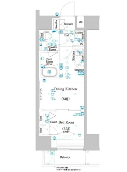 ラフィスタお花茶屋 1201