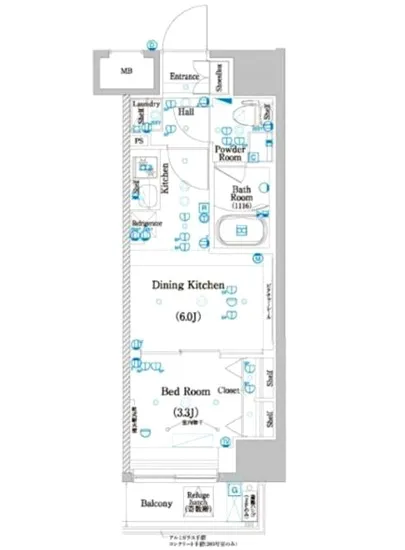 ラフィスタお花茶屋 1003