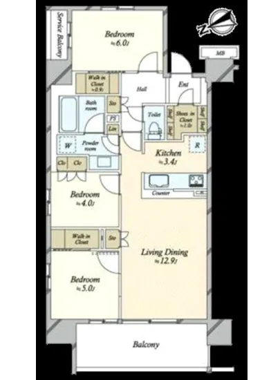 リビオシティ南砂町ステーションサイト 4F