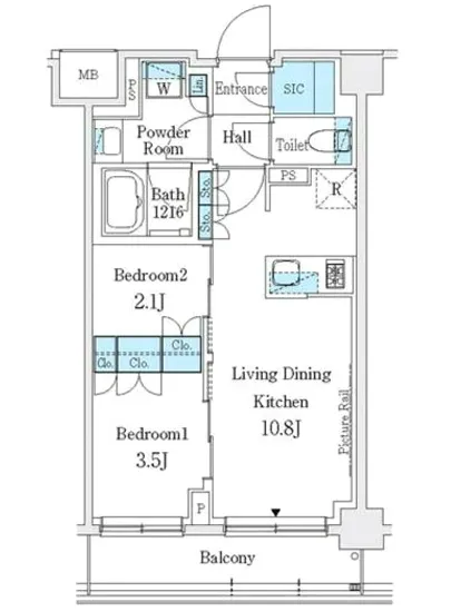 J.GRAN Court品川西大井WEST 321
