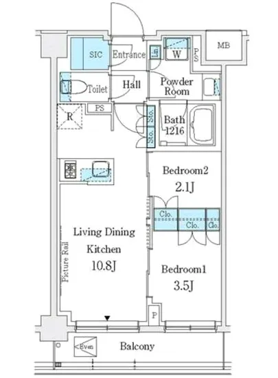 J.GRAN Court品川西大井WEST 420