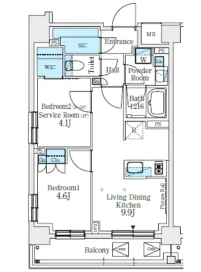 J.GRAN Court品川西大井WEST 503