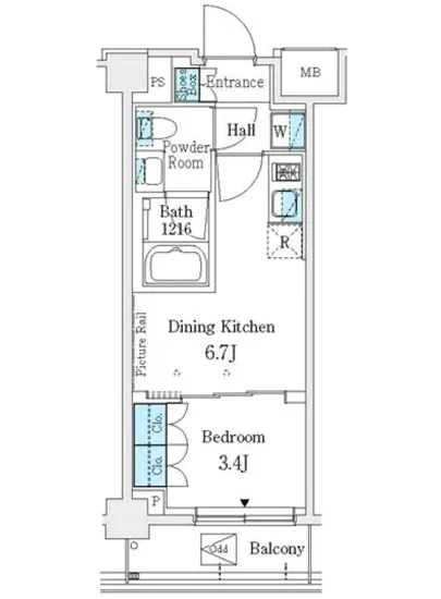 J.GRAN Court品川西大井WEST 302