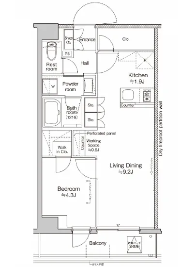 プラウドフラット墨田曳舟ディアージュ 105