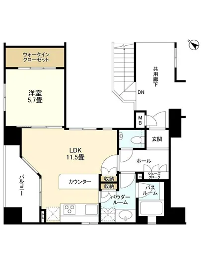 スタジオデン勝どき 5F