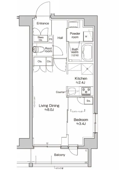 プラウドフラット墨田曳舟ディアージュ 309