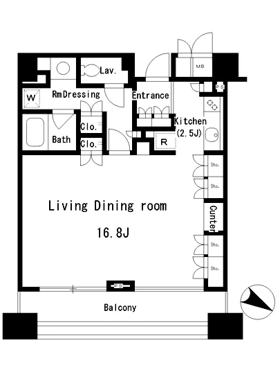パークアクシス南麻布 802
