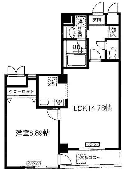 ブルーガーデン小石川 402
