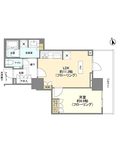 プラウドタワー芝浦 609