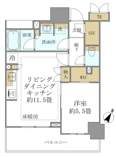 ブリリアタワー有明ミッドクロス 1103