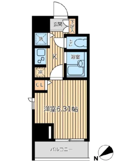シティスパイア新富町 902