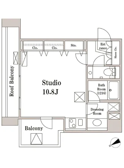 パークハビオ京橋 808