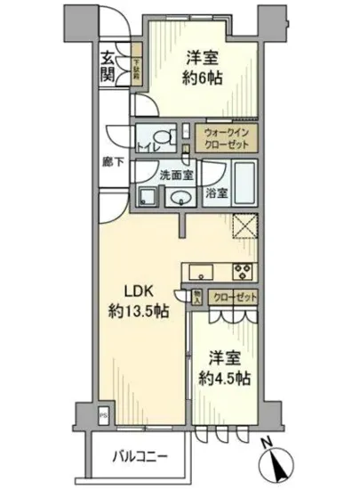 オープンレジデンシア島津山コート 3F