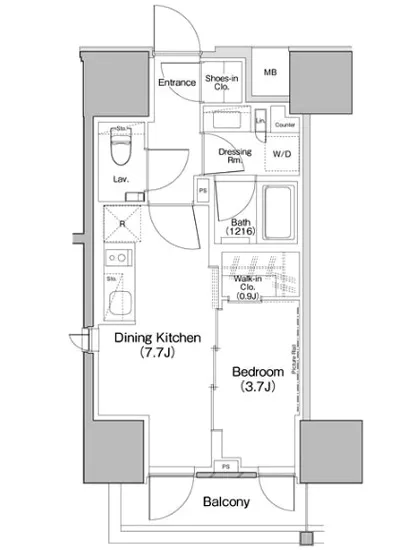 ザ・パークハビオ板橋区役所前 1103