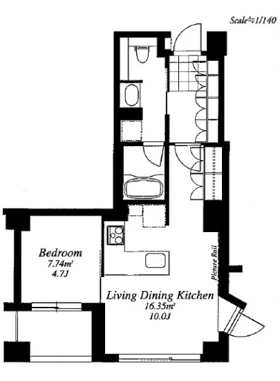 フレンシア外苑西 1-606