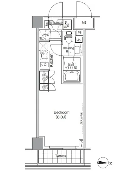 ザ・パークハビオ高円寺 104