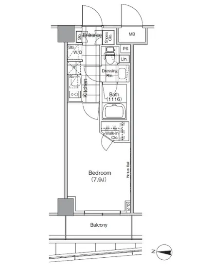 ザ・パークハビオ高円寺 213