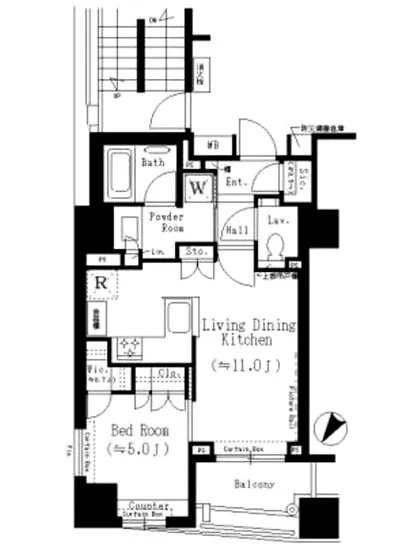 ザ・パークハウス水天宮前 1001