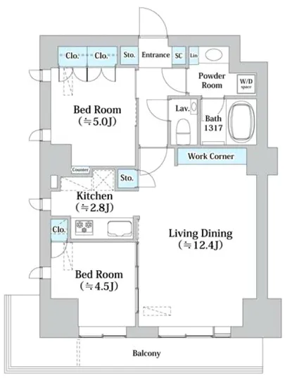 バウスフラッツ王子神谷 903