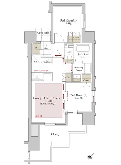 ヴェリテージ文京茗荷谷 10F
